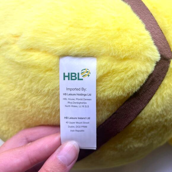 12" Soft Fill JellieMons - Yellow Luca Stuffed Animal - carrot like belt - Picture 8 of 12